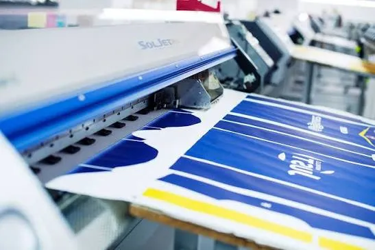 Sublimation and screen printing quality on golf apparel