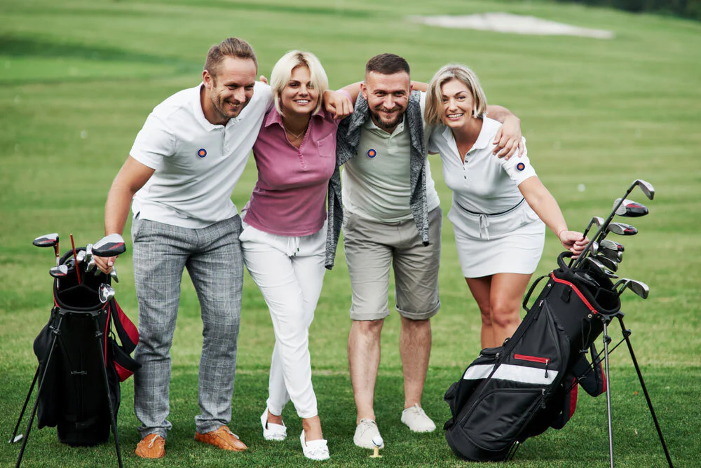 Corporate event golf apparel