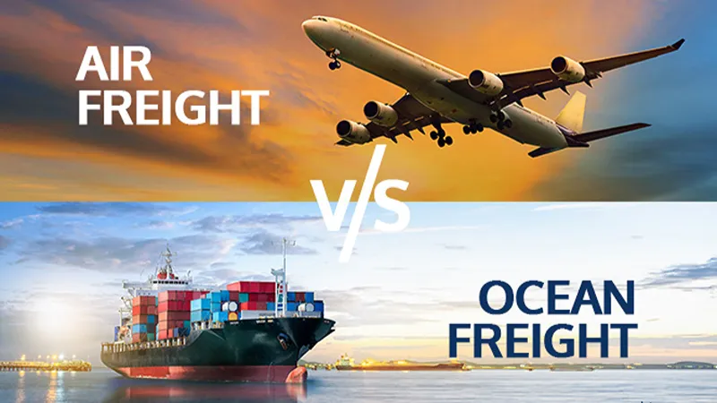 Air Freight vs. Sea Freight for Apparel Shipments