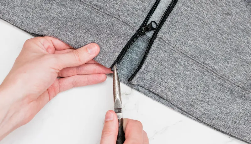 Broken Trims, Zippers, Snaps, and Attachment Failures