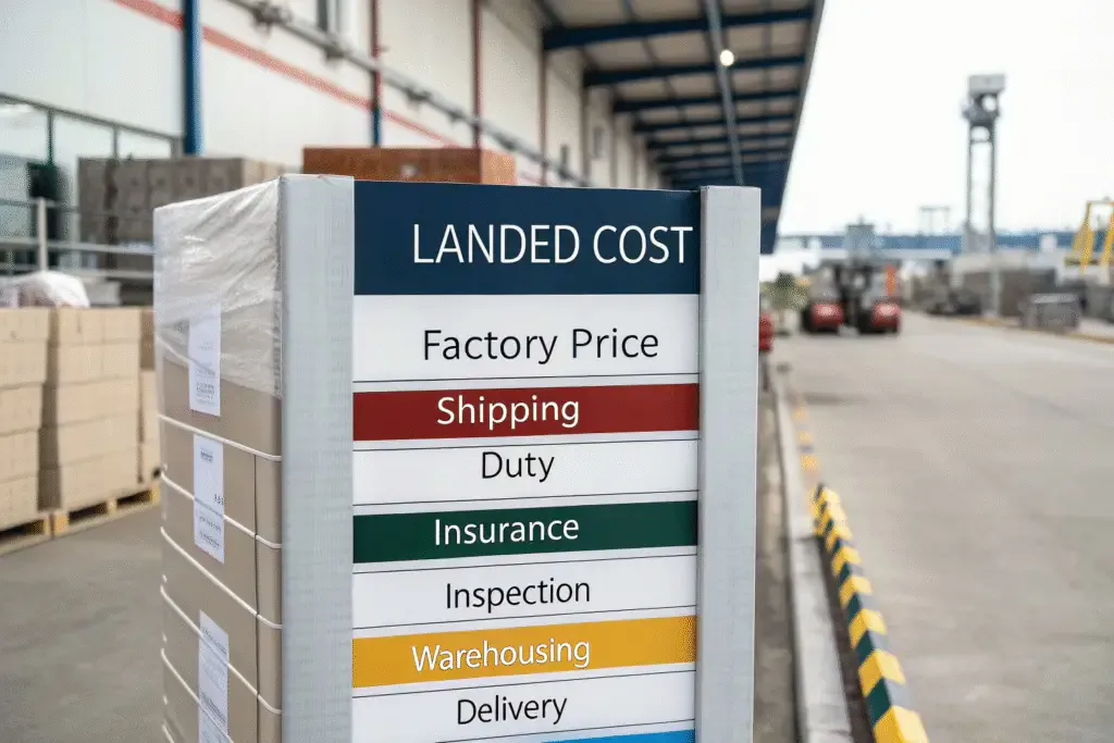 Calculate Landed Costs and Choose a Shipping Mode