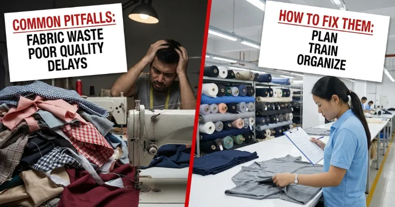 Common Pitfalls in Small-Run Clothing Production and How to Fix Them