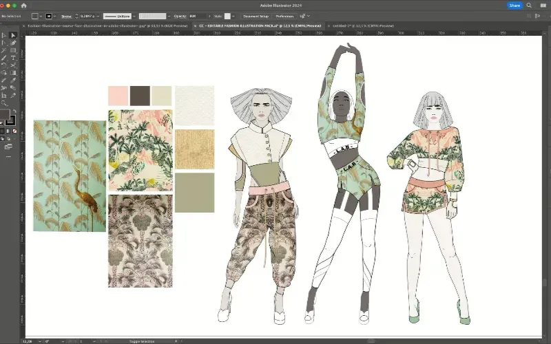 Create the Colorways & Artwork Page