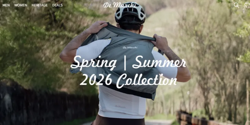 De Marchi heritage wool cycling collection