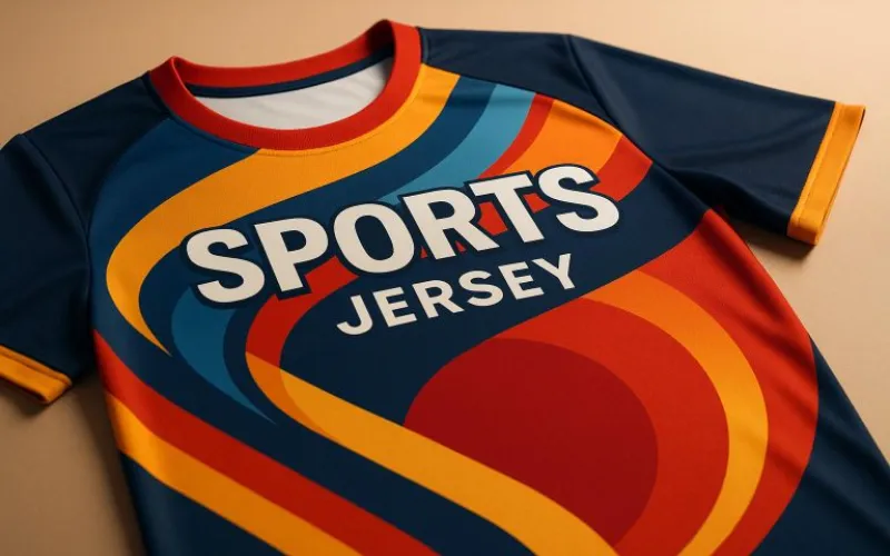 I ran the exact same test with a sublimated jersey.