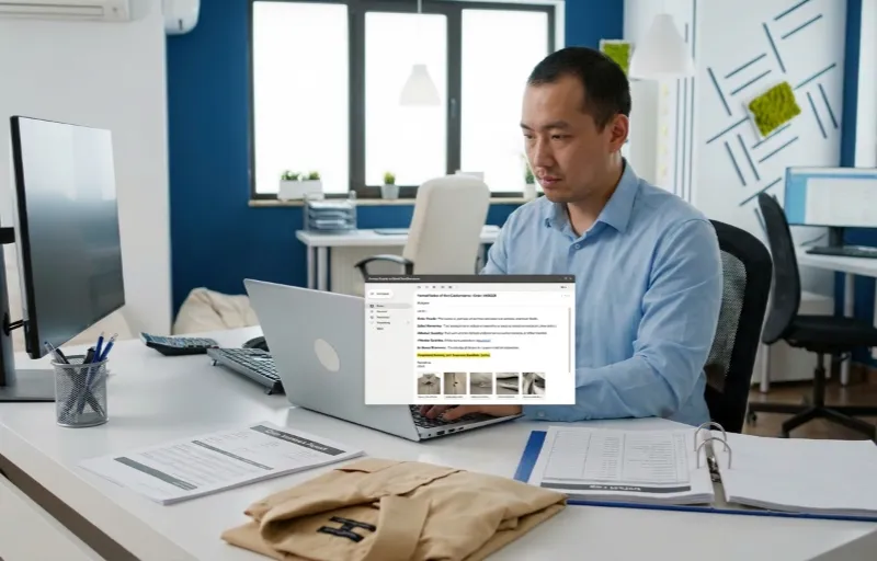 Issue the Formal Notice of Non-Conformance