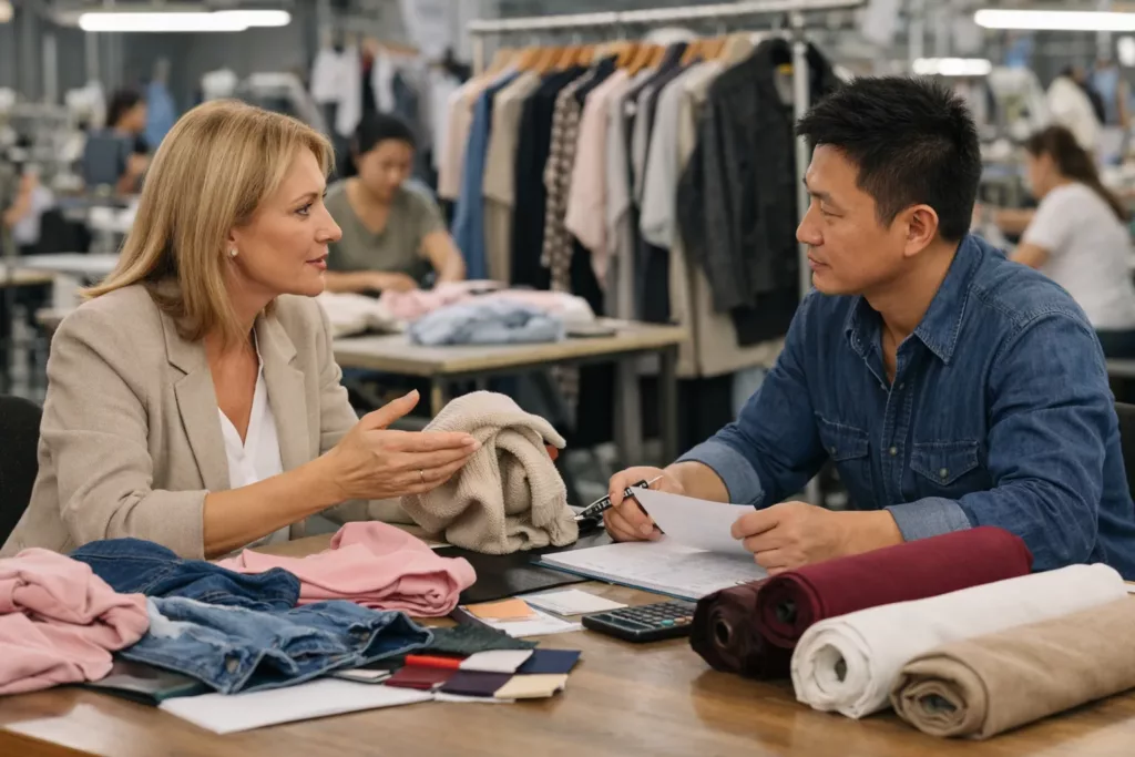 Negotiate MOQs With Clothing Manufacturers
