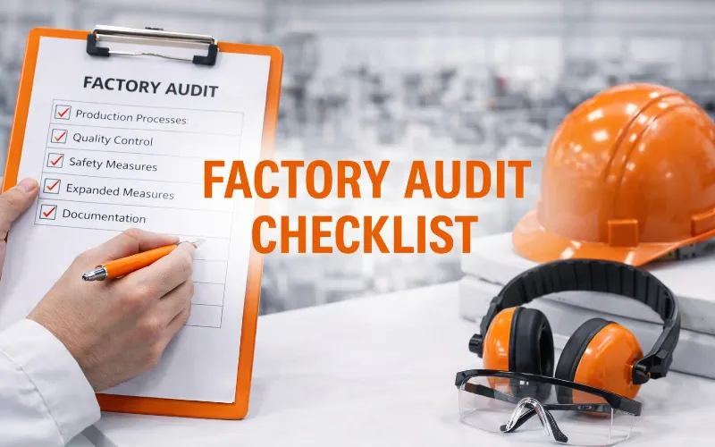 Our auditors use a granular floor checklist. If you do not specify the test, the factory skips it.