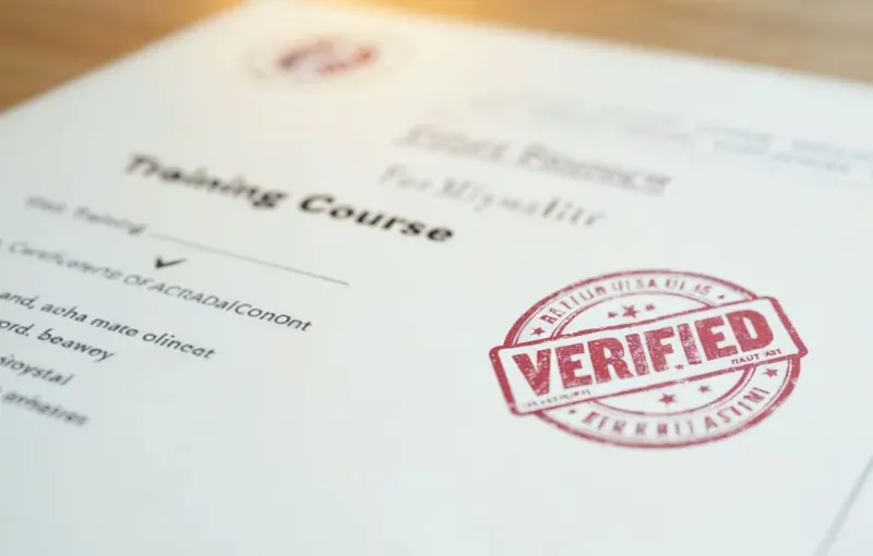 Real certification requires rigorous, ongoing verification.