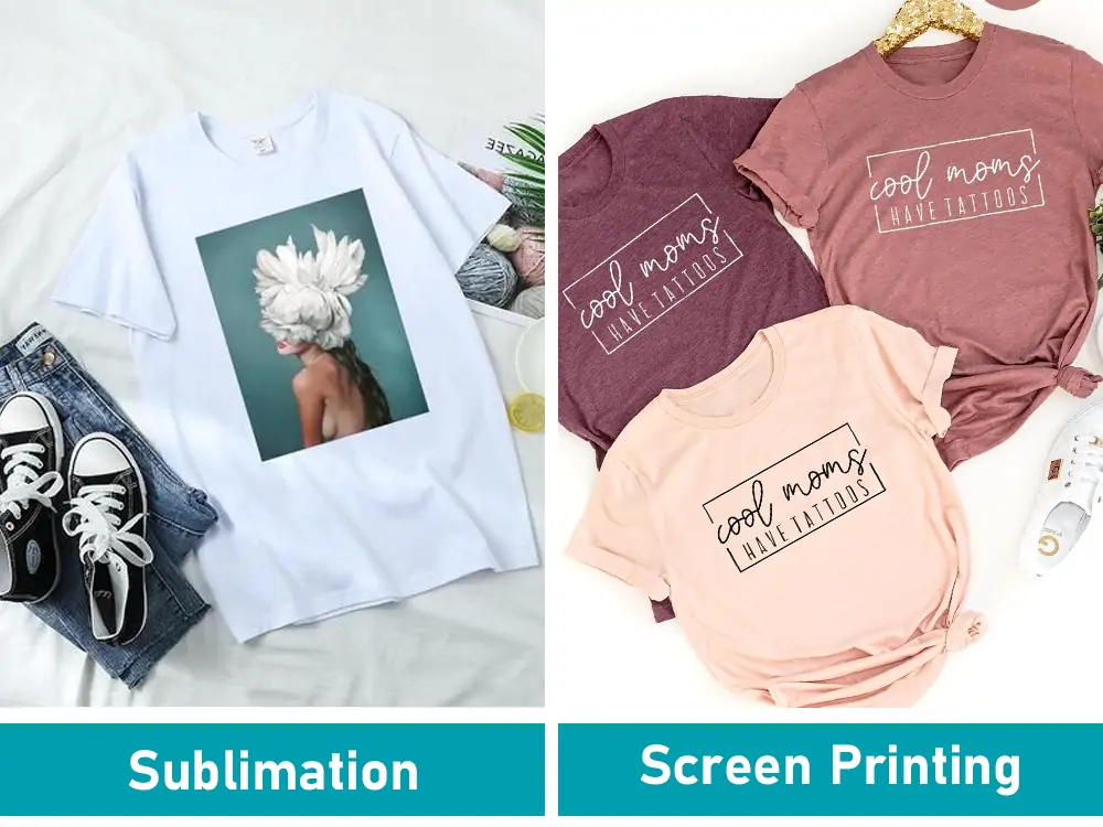 Sublimation Printing vs. Screen Printing
