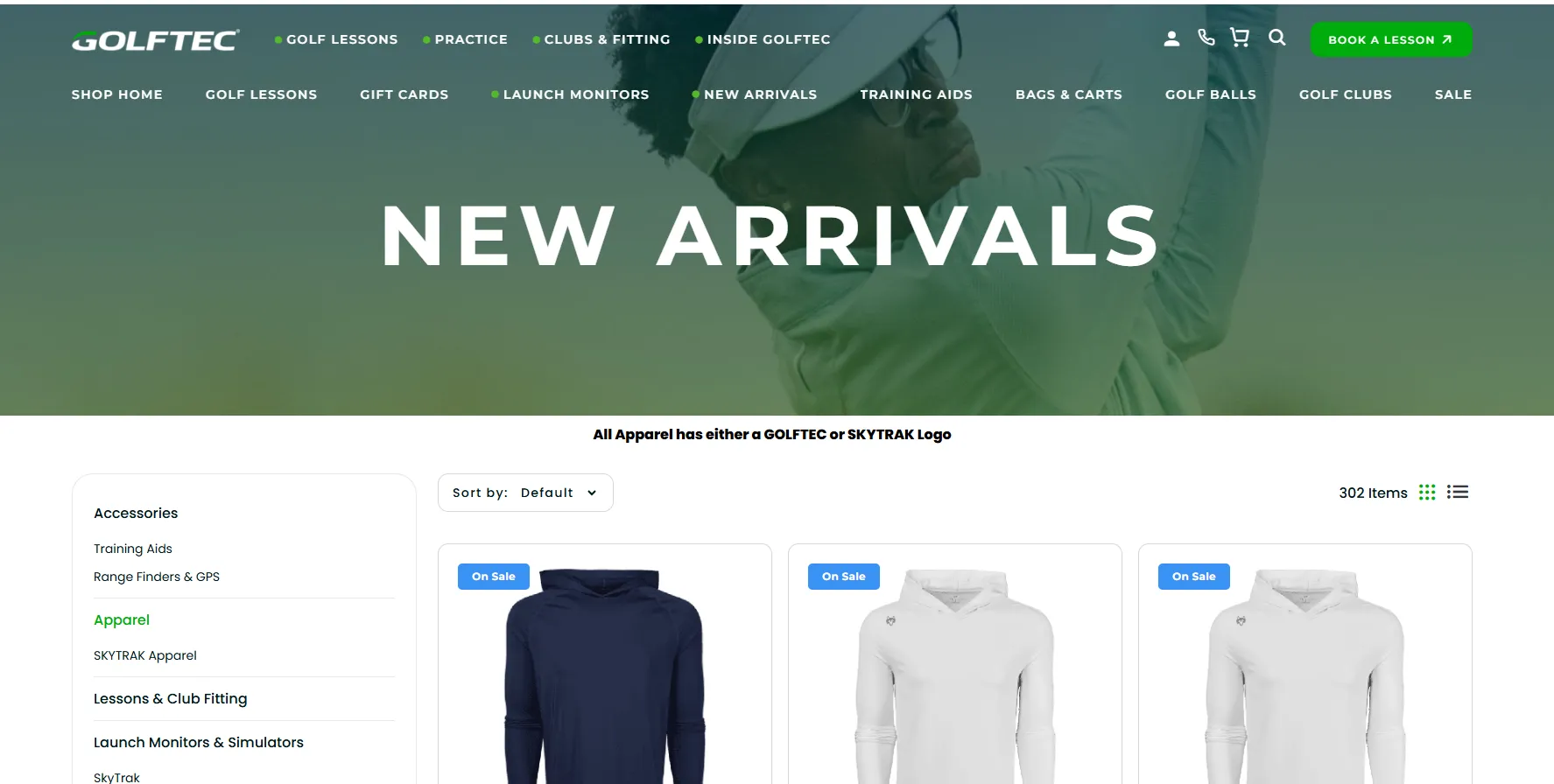 GolfTec Apparel