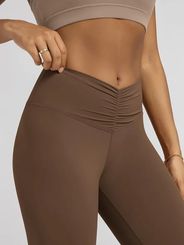 Yoga legging gusset construction detail