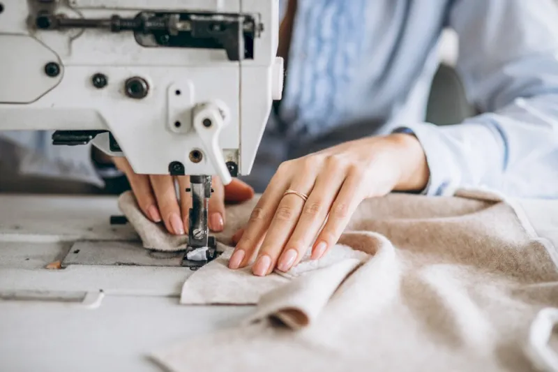 Sportswear manufacturing production line
