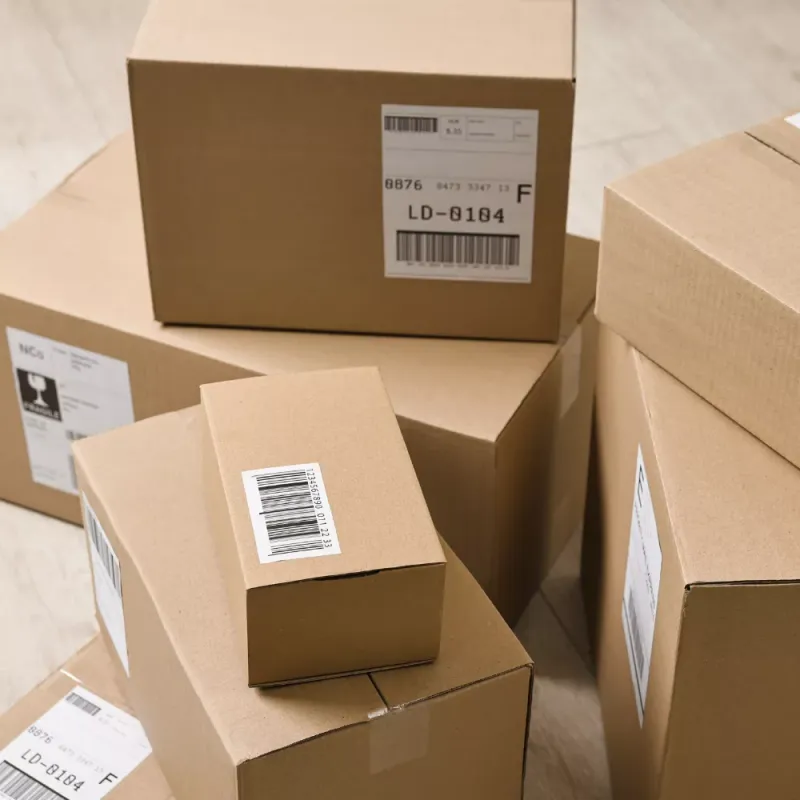 FBA prep and labeling with poly bags and FNSKU barcode labels