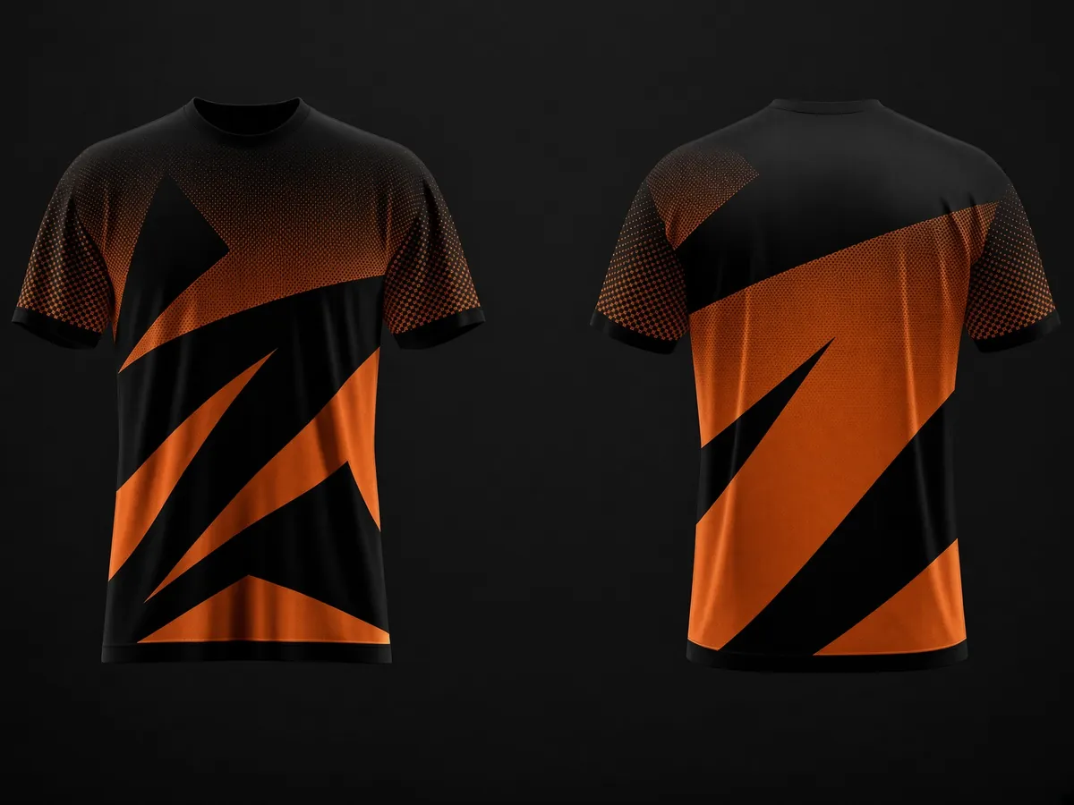 Esports and gaming kit jerseys with sublimated graphics