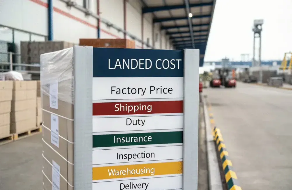 Calculate Landed Cost and Select Incoterms