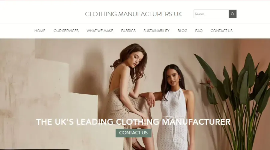 Clothing Manufacturers UK