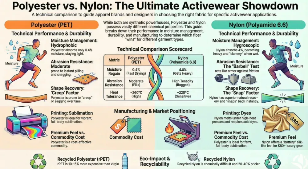 Polyester vs. Nylon
