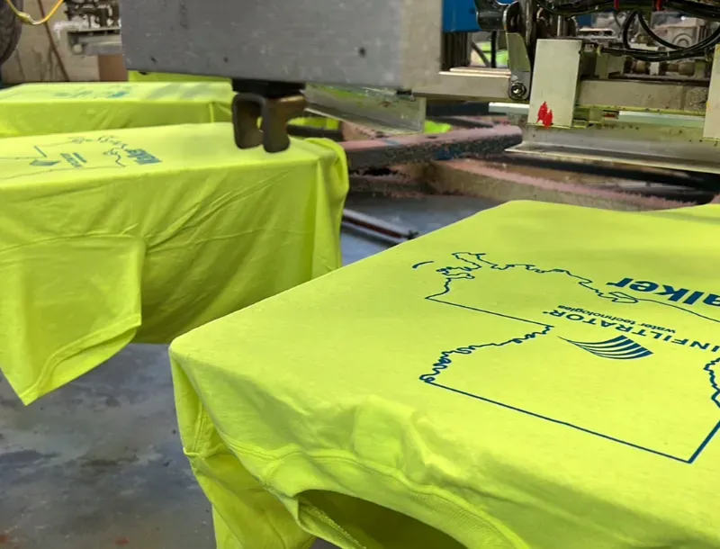 Professional screen printing for bold and durable custom sportswear logos