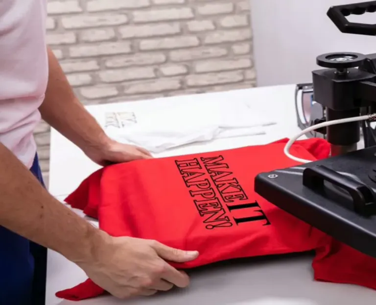 Vinyl cutting and heat transfer process for custom sports team names and numbers