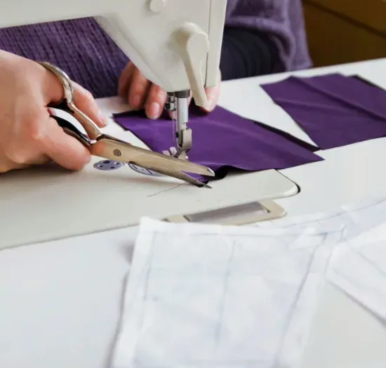 Custom cut and sew garment manufacturing with precision pattern making