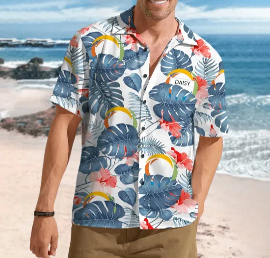 Custom Beach Hawaiian Shirts