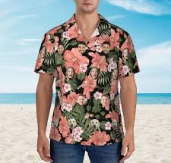 Custom Floral Hawaiian Shirts
