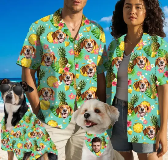 Custom Pet Hawaiian Shirts