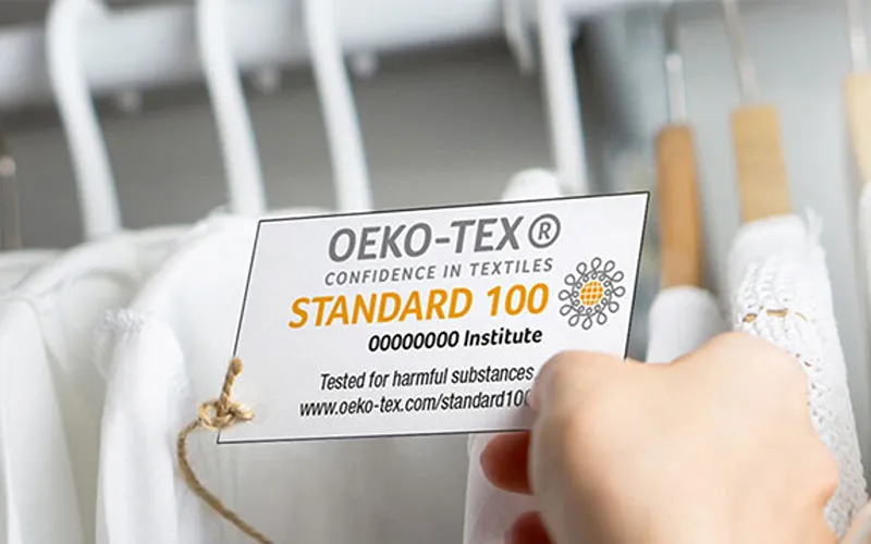 The fabric lacked mandatory OEKO-TEX Standard 100 certification