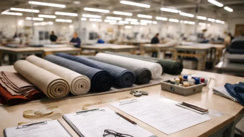Pre-PO Compliance Checklist for Circular Apparel Production